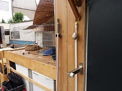 Außenbalkon für unsere eigenen und die Streuner die bei uns auf Vermittlung warten